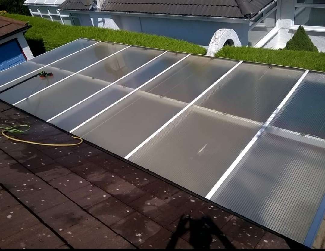 We clean carports  & conservatory roofs book us today